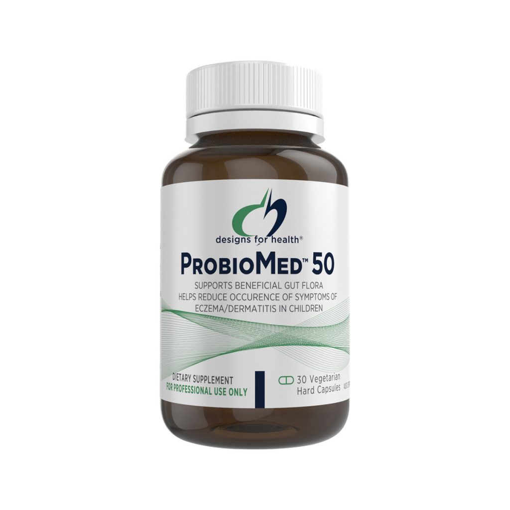 ProbioMed 50 Probiotics 30 Capsules - Designs For Health – Aroha Health ...