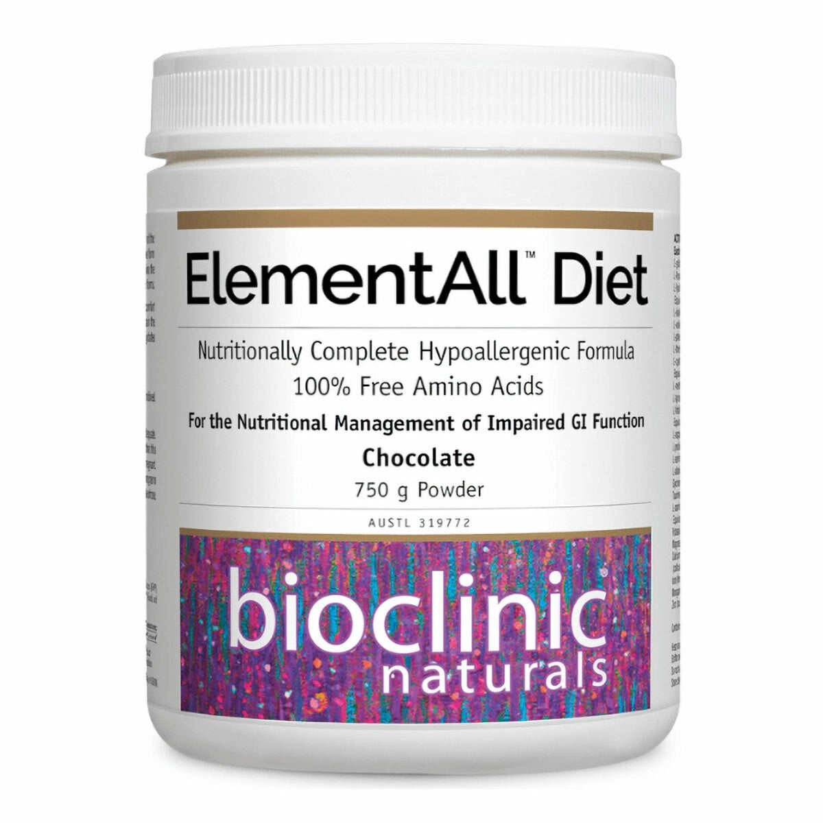 Bioclinic Naturals – ElementAll Diet Chocolate 750 g