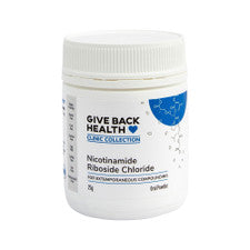 Nicotinamide Riboside Chloride (NRC) 25g  – Give Back Health