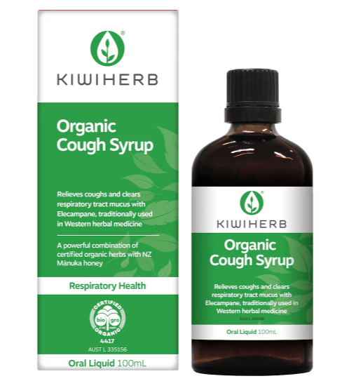 Kiwi Herb Organic Cough Syrup (Adults & Children) 200mL