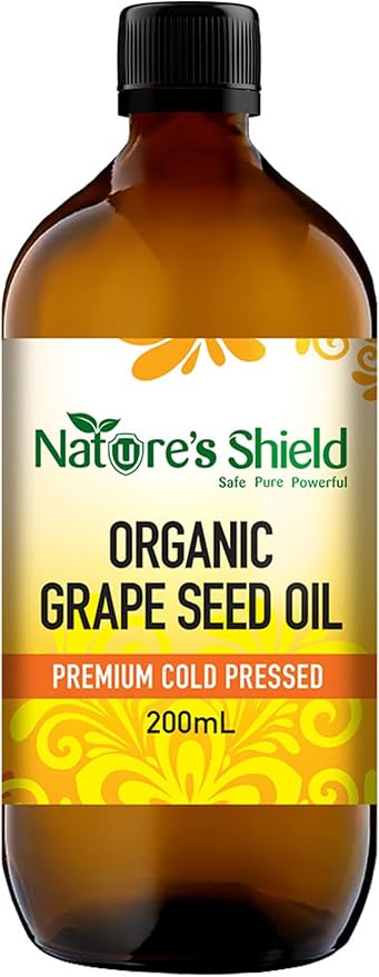 Organic Grape Seed Oil 200ml